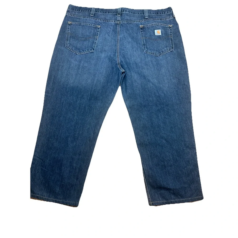 Carhartt‎ Men's Dark Wash Size 46x30 Jeans EXCELLENT CONDITION